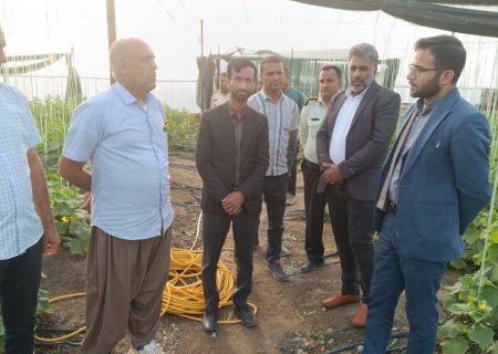 بازدید چندین ساعته دادستان رودان از بخش جغین