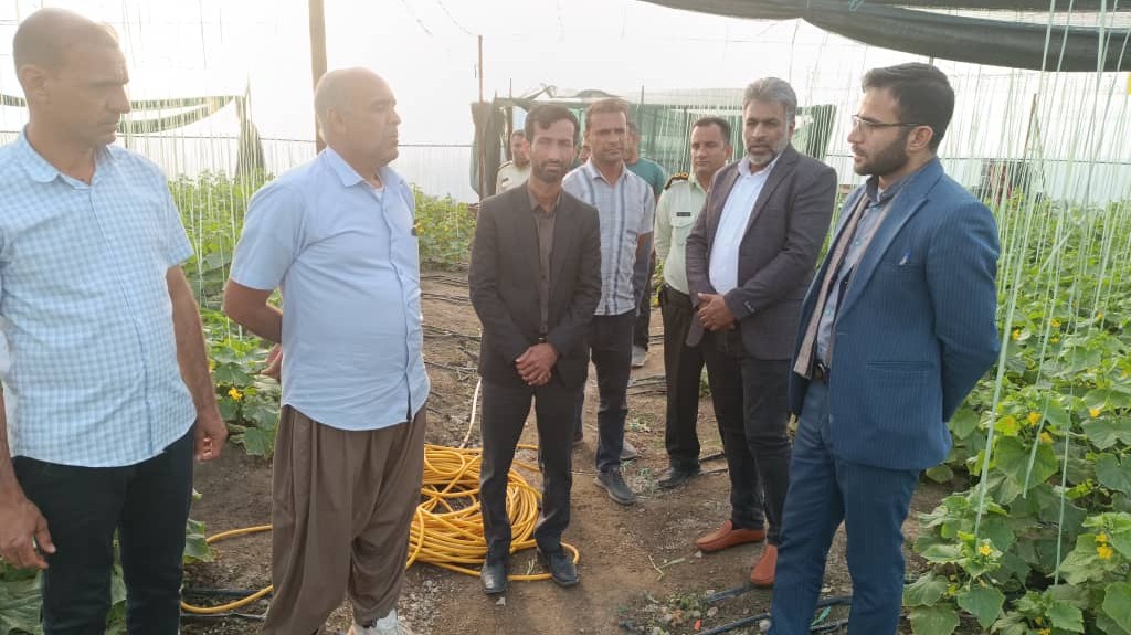 بازدید چندین ساعته دادستان رودان از بخش جغین