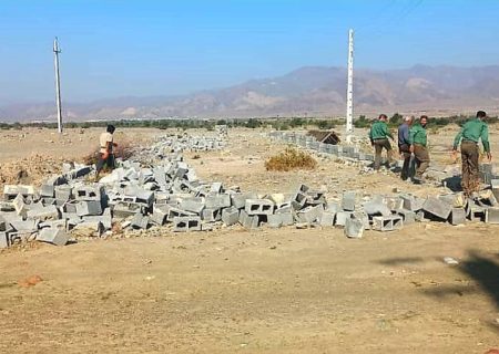 رفع تصرف هزار و ۳۹۲ مترمربع از اراضی منطقه آبنما رودان