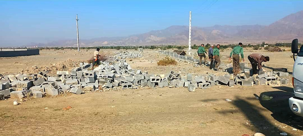 رفع تصرف هزار و ۳۹۲ مترمربع از اراضی منطقه آبنما رودان