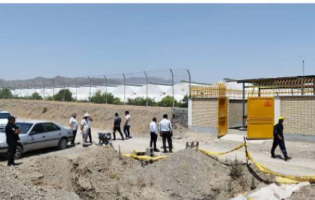 عملیات گازرسانی به گلخانه‌های رودان