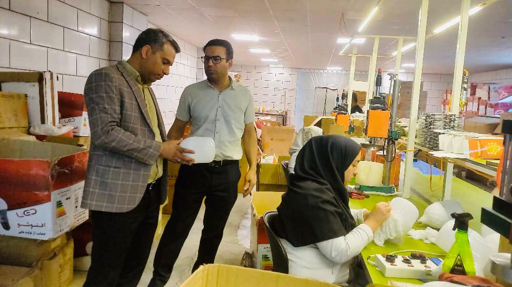 آغاز بکار واحد تولیدی لامپ الایدی رودان