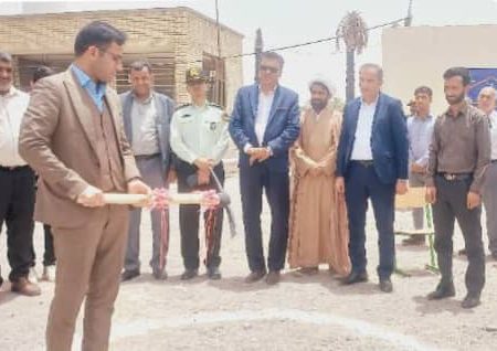 آموزشگاه عدلیه؛ مدرسه‌ای برای آینده دانش‌آموزان بخش جغین کلنگ‌زنی شد