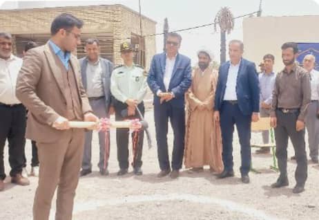 آموزشگاه عدلیه؛ مدرسه‌ای برای آینده دانش‌آموزان بخش جغین کلنگ‌زنی شد