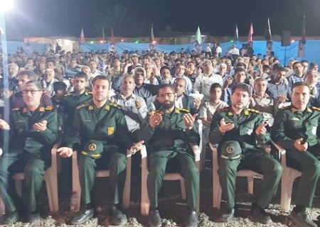 سومین یادواره شهدای پشت‌کوه آبدان و بزرگداشت شهید رئیسی برگزار شد