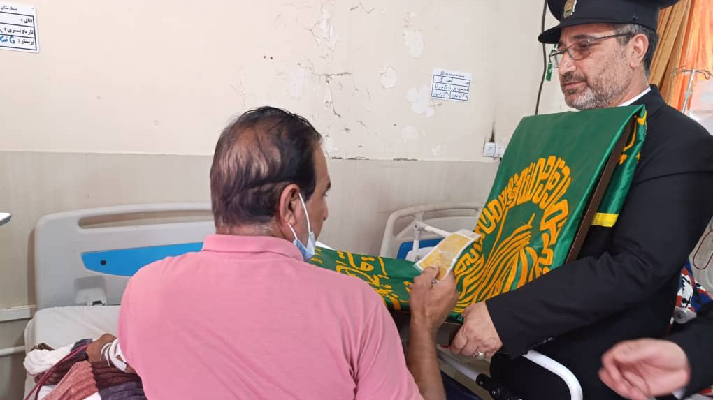 عطر نسیم رضوی در بیمارستان امام علی(ع) رودان پیچید