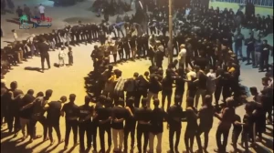 عزاداری سنتی در روستای خراجی رودان