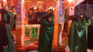 مراسم آئینی سنتی سینی گردانی در رودان