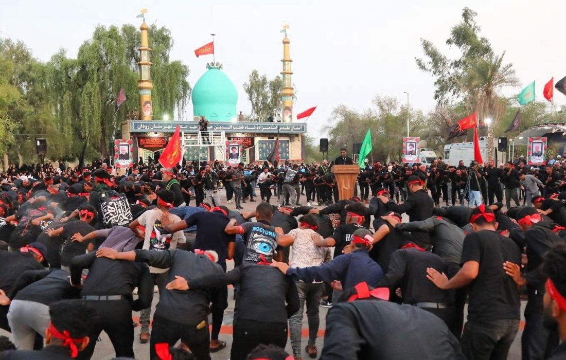 اجتماع بزرگ عزاداران حسینی در رودان