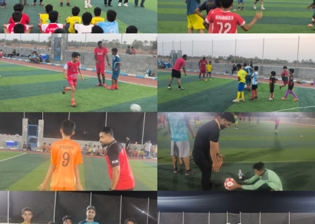 شور و اشتیاق فوتبال در روستای خیرآباد رودان