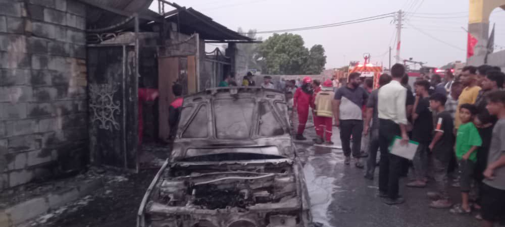 فیلم| آتشسوزی مهیب در بندمیر رودان