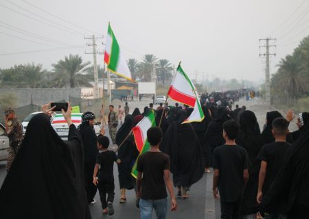 راهپیمایی«جاماندگان اربعین» در رودان