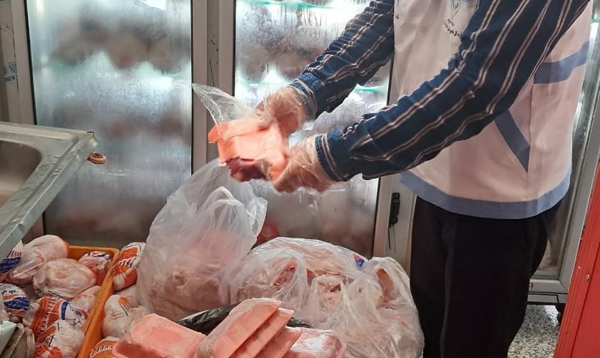 ۲۰۰ کیلوگرم فرآورده خام دامی در رودان معدوم شد