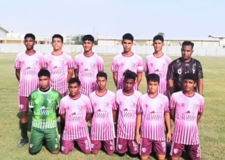 تساوی تیم شاهین مهر رودان در آغاز لیگ فوتبال نونهالان