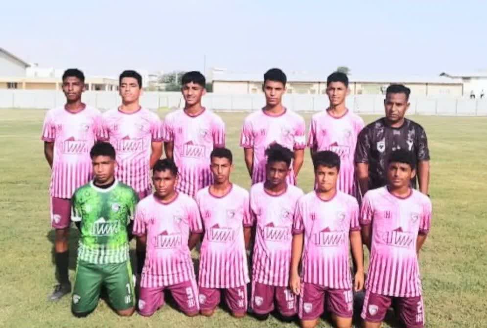 تساوی تیم شاهین مهر رودان در آغاز لیگ فوتبال نونهالان