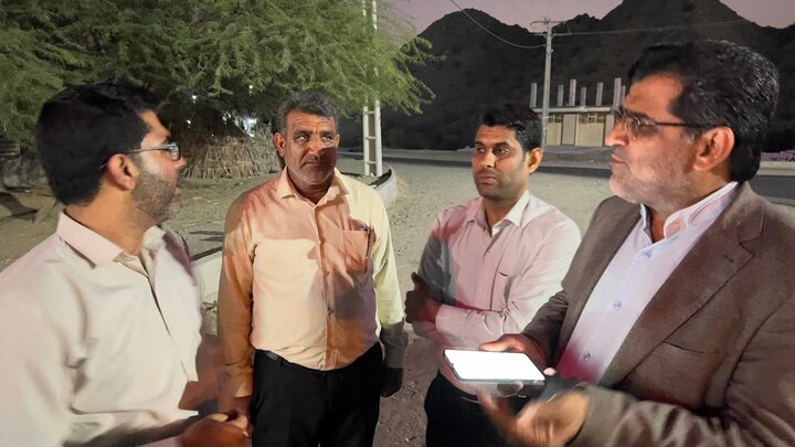 محور ورودی بخش جغین اصلاح و بهسازی می‌شود