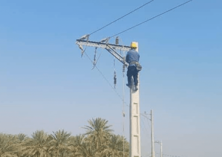 اصلاح و توسعه شبکه‌های برق روستایی در رودان