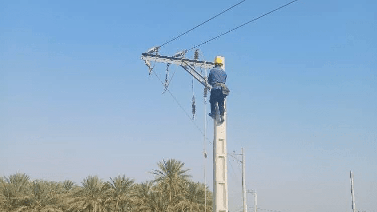 اصلاح و توسعه شبکه‌های برق روستایی در رودان