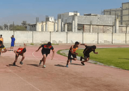 قهرمانی تیم دوومیدانی هنرستان جوادالائمه(ع) در رودان