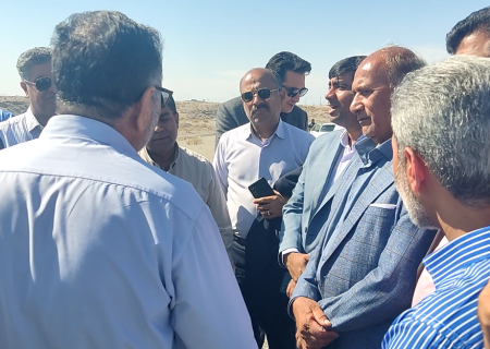 بازدید نماینده شرق هرمزگان از طرح‌های عمرانی بخش رودخانه
