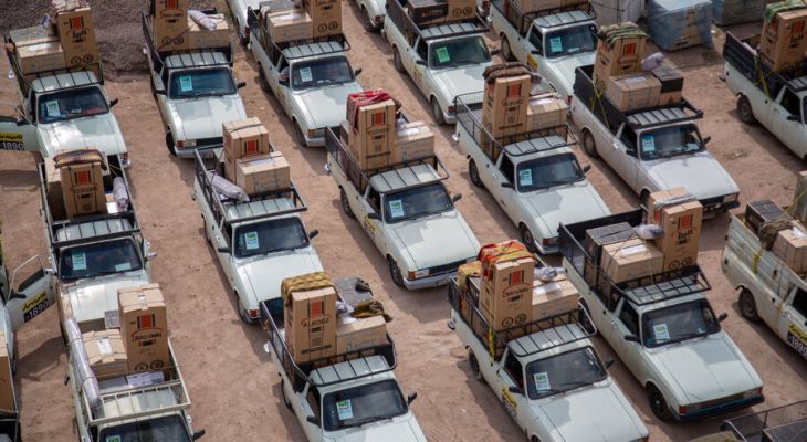 لوازم ضروری زندگی بین نیازمندان رودخانه رودان توزیع شد