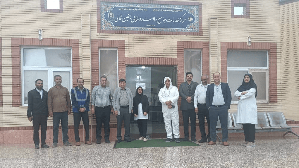 بازدید معاون بهداشتی دانشگاه علوم پزشکی هرمزگان از وضعیت سلامت رودان
