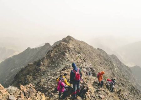 نمایی دیدنی از ارتفاعات کوه “گُرّوم” رودان پس از باران