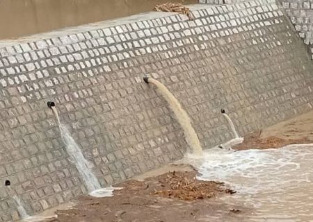 آبگیری کامل سازه آبخیزداری کاریزا برنطین رودان