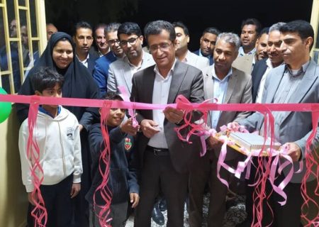 دبستان ۶ کلاسه شهید مدرس روستای ناصرآباد جغین به بهره‌برداری رسید