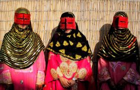 برقه، نقاب اصالت و هویت زنان هرمزگان