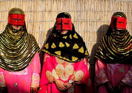 برقه، نقاب اصالت و هویت زنان هرمزگان