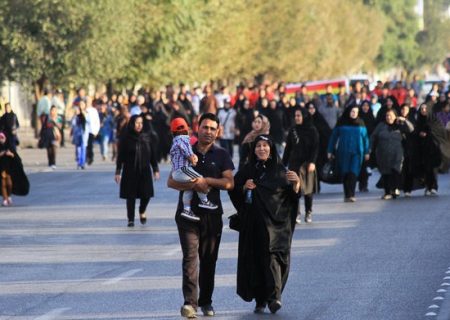 برگزاری همایش پیاده‌روی خانوادگی در روستای خراجی رودان