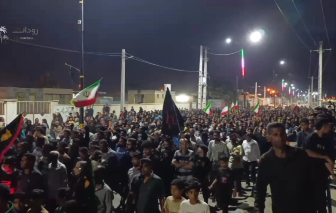 اجتماع مردمی روستای خراجی رودان در عزای قائد امت و شهدای جنگ آمریکایی-صهیونی