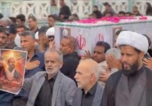 تشییع و تدفین ۲ شهید مدافع وطن جنگ رمضان در رودان