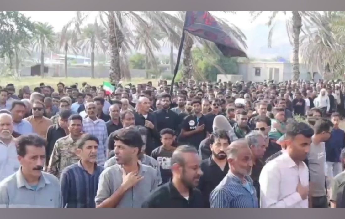 جغین فرزند شهیدش را به آغوش کشید