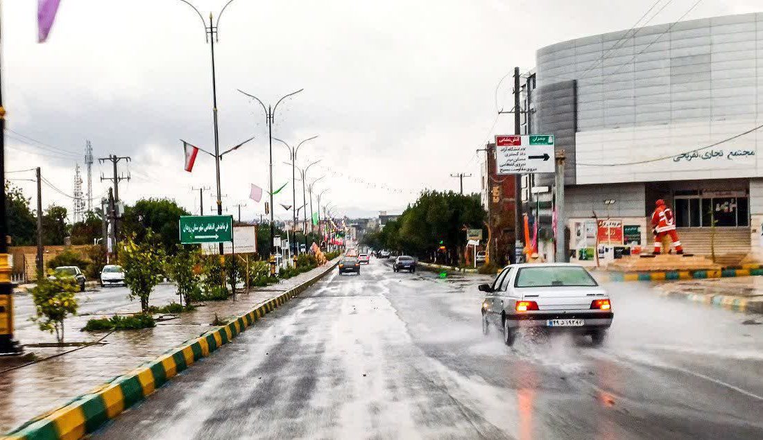 بارش ۲۳.۵ میلی‌متری باران در پی اولین بارندگی بهاری رودان