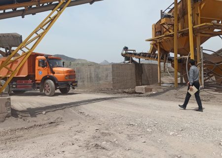 صدور اخطاریه زیست‌محیطی برای کارگاه ماسه‌شویی در رودان