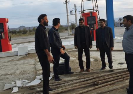 بالاشهر جغین صاحب جایگاه سوخت می‌شود