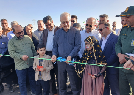 افتتاح ۵.۵ کیلومتر از جاده فاریاب به زیارتعلی رودان