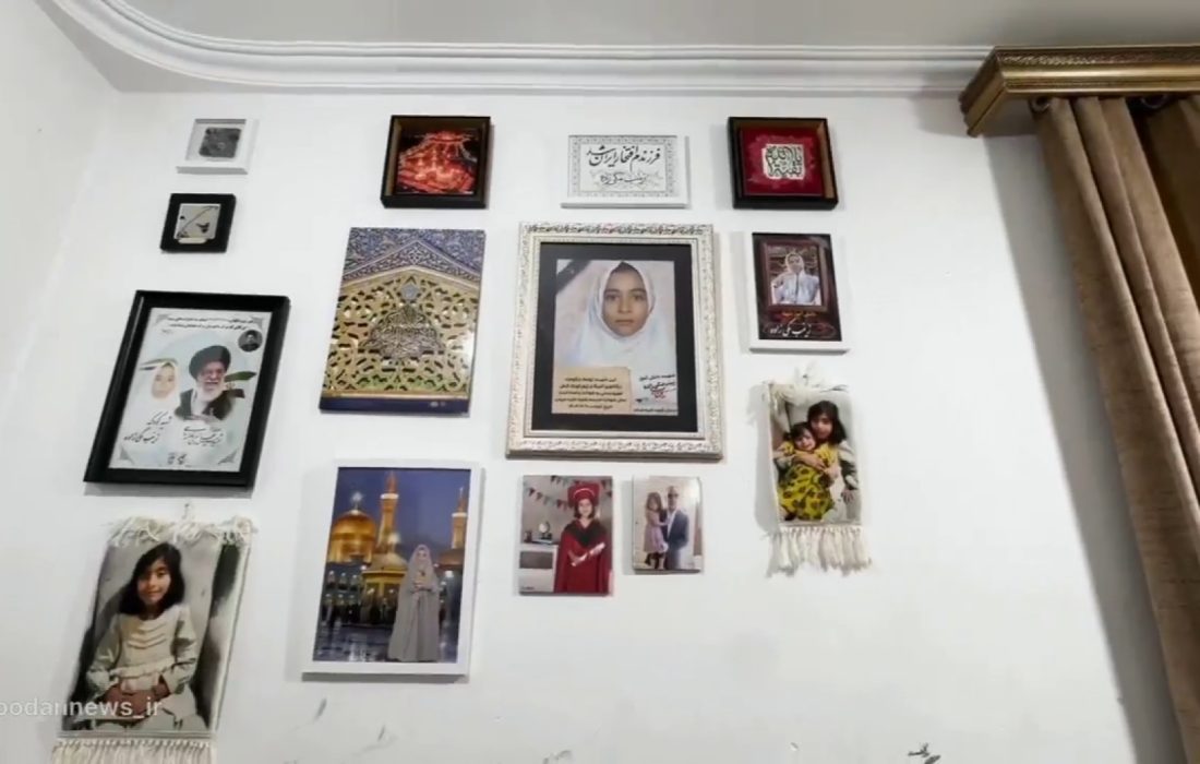 راهیان مقاومت به میزبانی میناب؛ دیدار خانواده شهیده دانش‌آموز زینب مکی‌زاده