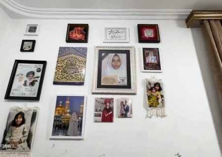 راهیان مقاومت به میزبانی میناب؛ دیدار خانواده شهیده دانش‌آموز زینب مکی‌زاده