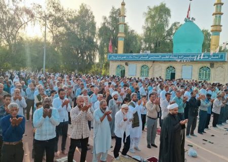 اقامه نماز عید سعید قربان در رودان