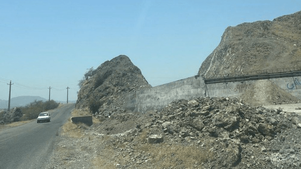 عملیات احداث دال پل ورودی بخش جغین رودان آغاز شد