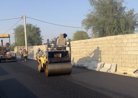 اجرای ۱۲۰ هزار مترمربع آسفالت در رودان