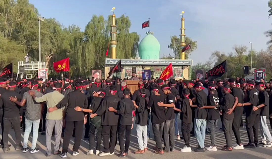 اجتماع بزرگ عزاداران حسینی در رودان