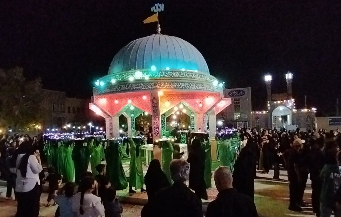 مراسم آئینی سنتی سینی گردانی در رودان