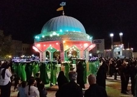 مراسم آئینی سنتی سینی گردانی در رودان