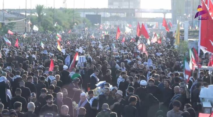 وداع تاریخی مردم قم با رهبر شهید