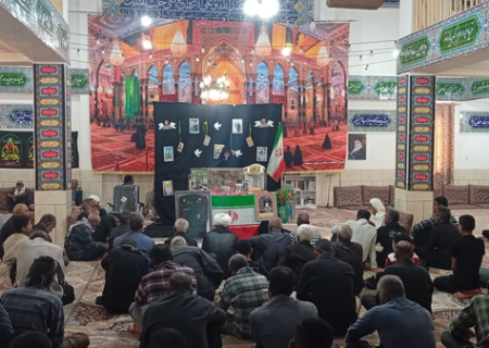مراسم چهارمین ماه شهادت شهید مصطفی ارکاک در شهر بیکاه رودان برگزار شد