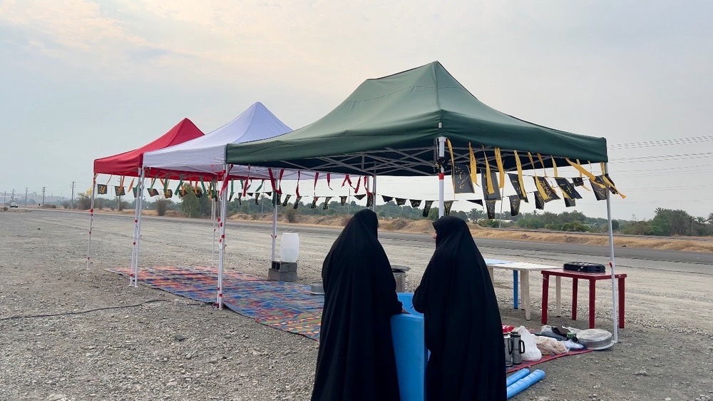 موکب احسانالحسین برای چهارمین سال در رودان برپا شد